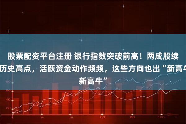 股票配资平台注册 银行指数突破前高！两成股续刷历史高点，活跃资金动作频频，这些方向也出“新高牛”